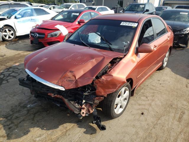 Photo 2 from auction – 2008 KIA SPECTRA EX with VIN KNAFE121585020280