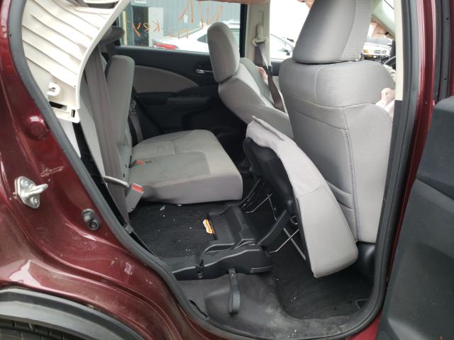 Photo 6 from auction – 2016 HONDA CR-V EX with VIN 5J6RM4H58GL092206
