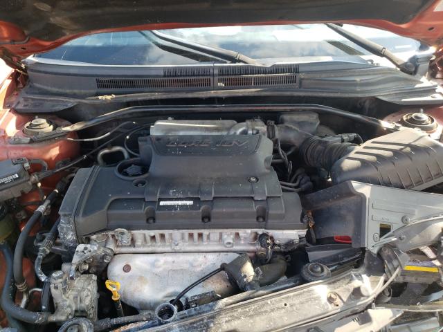 Photo 7 from auction – 2008 KIA SPECTRA EX with VIN KNAFE121585020280