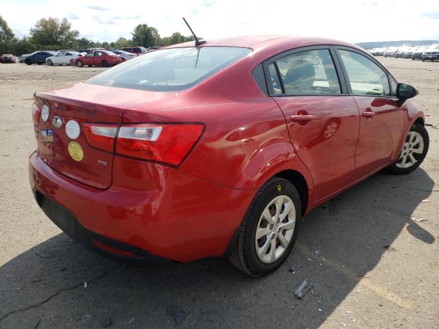 Photo 4 from auction – 2013 KIA RIO LX with VIN KNADM4A38D6227457
