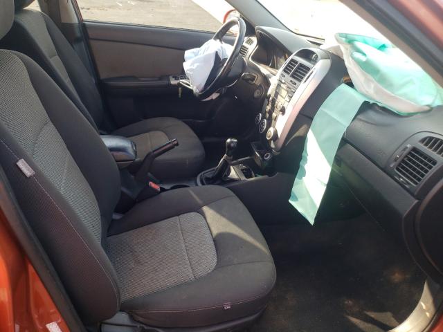 Photo 5 from auction – 2008 KIA SPECTRA EX with VIN KNAFE121585020280