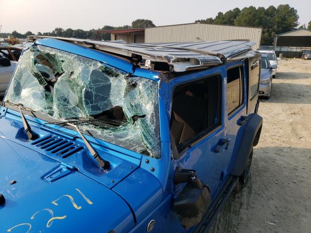 Photo 9 from auction – 2016 JEEP WRANGLER U with VIN 1C4BJWDG5GL174543