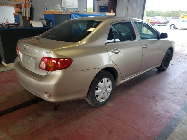 Photo 4 from auction – 2009 TOYOTA COROLLA BA with VIN 1NXBU40E39Z079293