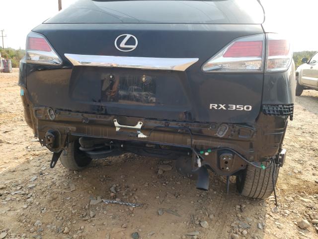 Photo 9 from auction – 2014 LEXUS RX 350 with VIN 2T2ZK1BA7EC143842