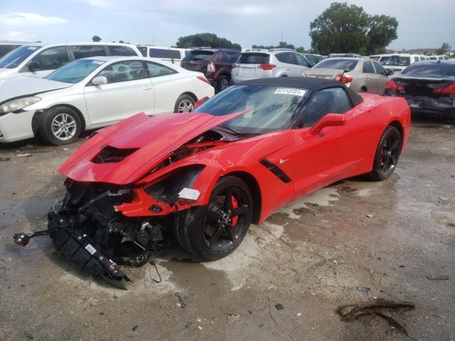 Photo 2 from auction – 2015 CHEVROLET CORVETTE S with VIN 1G1YA3D71F5109287