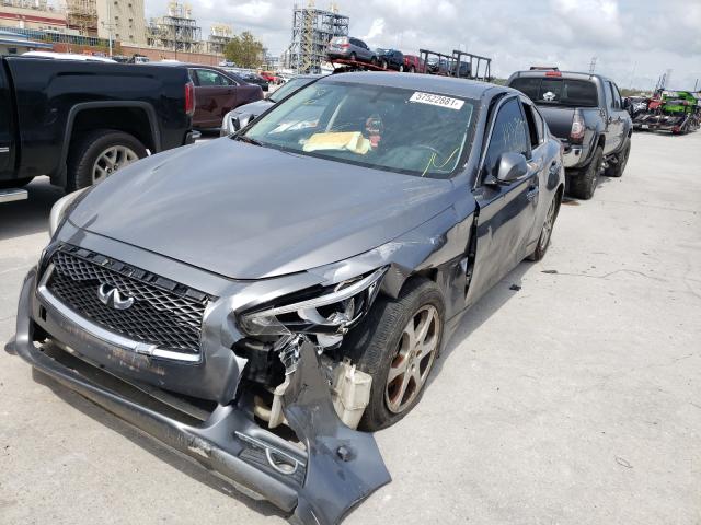Photo 2 from auction – 2015 INFINITI Q50 BASE with VIN JN1BV7AP1FM344021