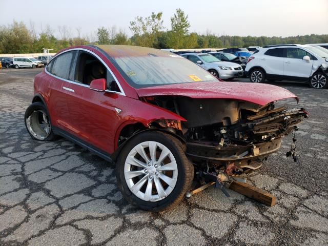 TESLA MODEL X 2016 with VIN 5YJXCBE26GF004271 - Photo from auction
