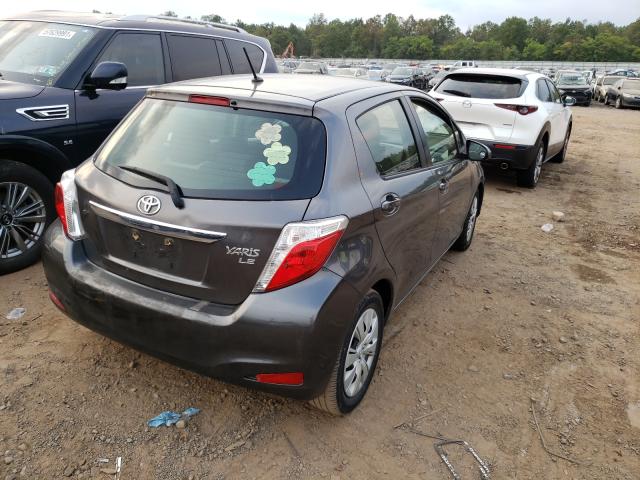 Photo 4 from auction – 2013 TOYOTA YARIS with VIN JTDKTUD39DD573182