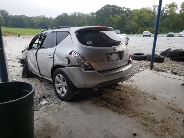 Photo 3 from auction – 2006 NISSAN MURANO SL with VIN JN8AZ08TX6W427138