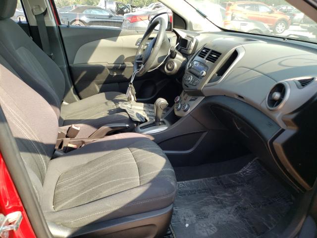 Photo 5 from auction – 2014 CHEVROLET SONIC LT with VIN 1G1JC6SH3E4162070