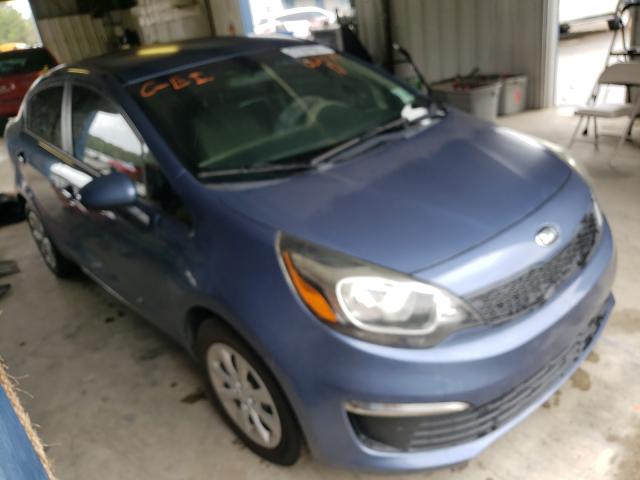 KIA RIO LX 2016 with VIN KNADM4A34G6662173 - Photo from auction