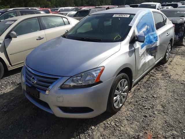 Photo 2 from auction – 2014 NISSAN SENTRA S with VIN 3N1AB7AP7EY264075