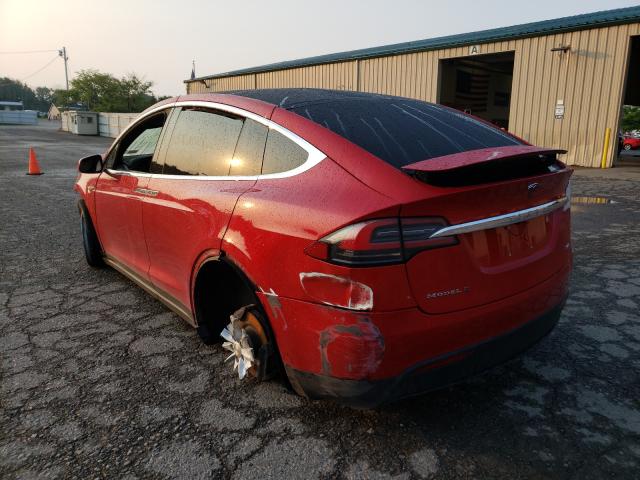 Photo 3 from auction – 2016 TESLA MODEL X with VIN 5YJXCBE26GF004271
