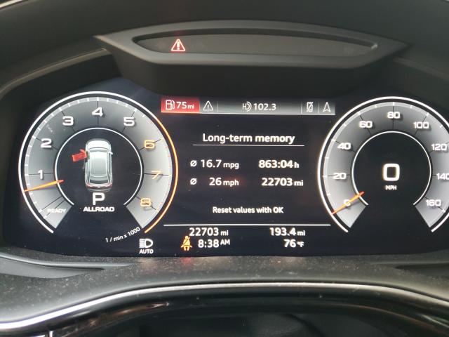 Photo 8 from auction – 2019 AUDI Q8 PREMIUM with VIN WA1FVAF19KD025471
