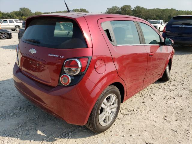 Photo 4 from auction – 2014 CHEVROLET SONIC LT with VIN 1G1JC6SH3E4162070