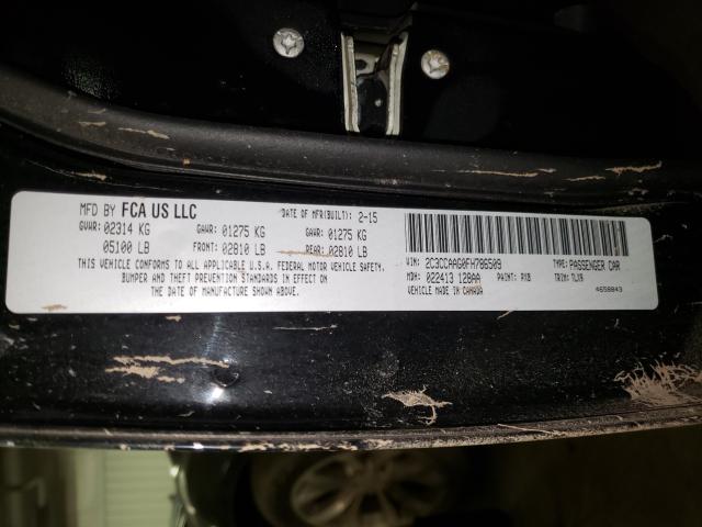 Photo 10 from auction – 2015 CHRYSLER 300 LIMITE with VIN 2C3CCAAG0FH786509