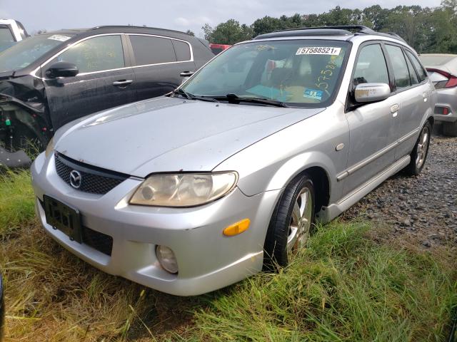 Photo 2 from auction – 2002 MAZDA PROTEGE PR with VIN JM1BJ245721635396