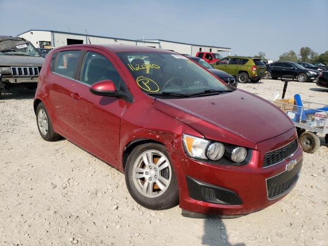 CHEVROLET SONIC LT 2014 with VIN 1G1JC6SH3E4162070 - Photo from auction