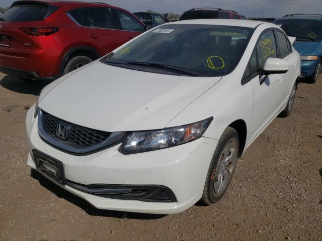 Photo 2 from auction – 2014 HONDA CIVIC LX with VIN 19XFB2F5XEE069540