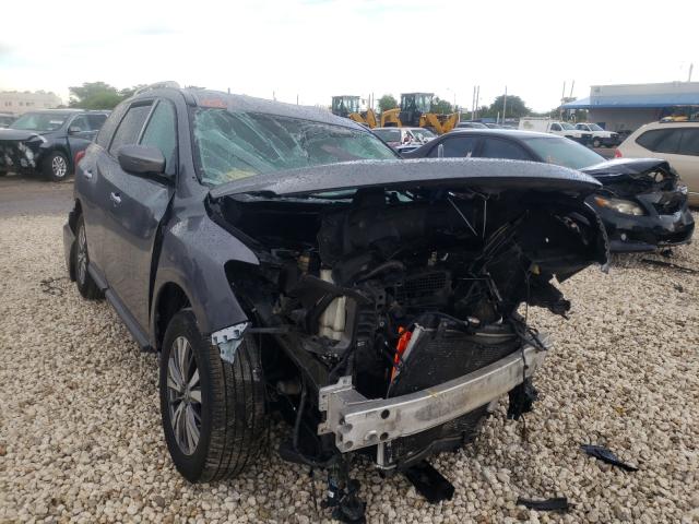NISSAN PATHFINDER 2017 with VIN 5N1DR2MN1HC645884 - Photo from auction