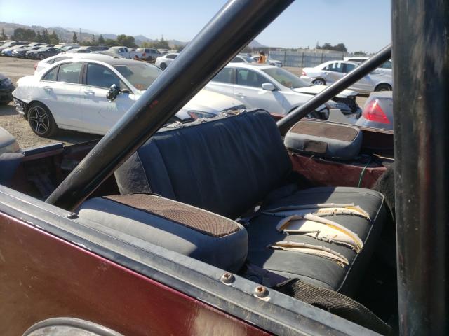 Photo 6 from auction – 1985 JEEP CJ7 with VIN 1JCCF87A6FT157174