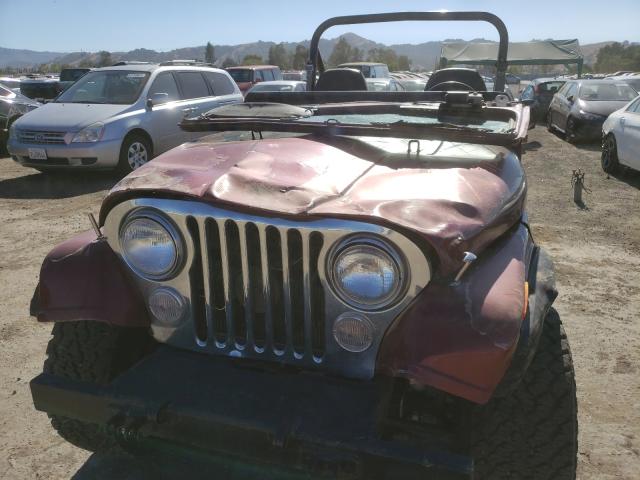 Photo 10 from auction – 1985 JEEP CJ7 with VIN 1JCCF87A6FT157174