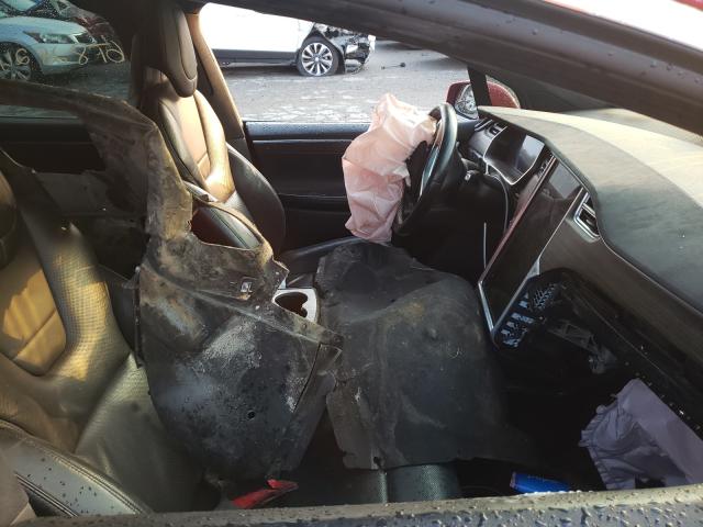 Photo 5 from auction – 2016 TESLA MODEL X with VIN 5YJXCBE26GF004271