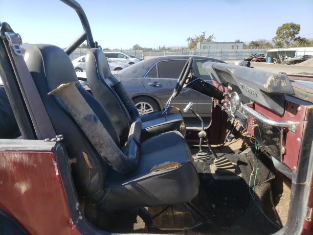 Photo 5 from auction – 1985 JEEP CJ7 with VIN 1JCCF87A6FT157174
