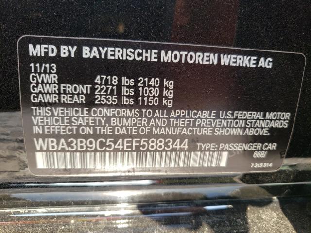 Photo 10 from auction – 2014 BMW 335 XI with VIN WBA3B9C54EF588344