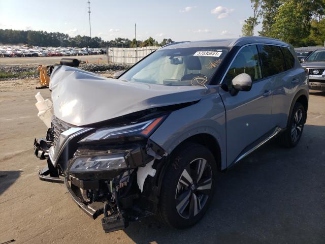 Photo 2 from auction – 2021 NISSAN ROGUE with VIN JN8AT3DC7MW104431