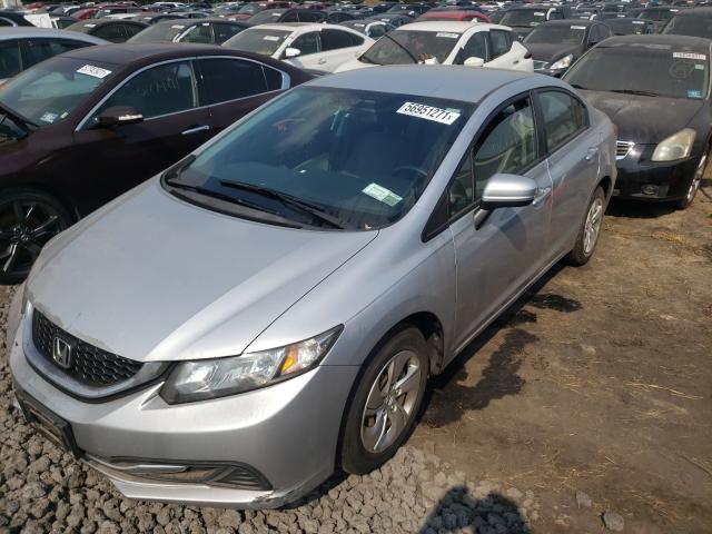Photo 2 from auction – 2014 HONDA CIVIC LX with VIN 2HGFB2F59EH542737