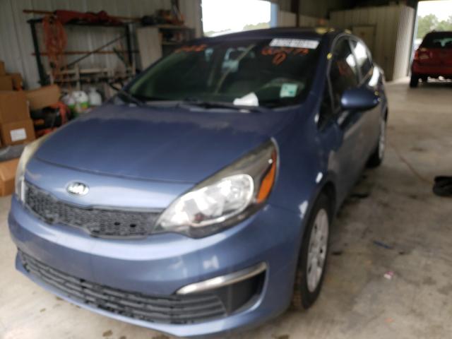 Photo 2 from auction – 2016 KIA RIO LX with VIN KNADM4A34G6662173