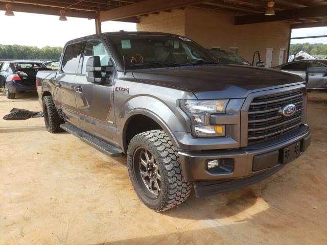 FORD F150 SUPER 2017 with VIN 1FTEW1CP2HFC17691 - Photo from auction