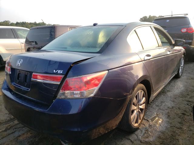 Photo 4 from auction – 2011 HONDA ACCORD EXL with VIN 1HGCP3F8XBA002103