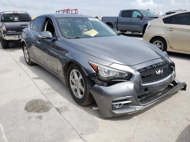 Photo 1 from auction – 2015 INFINITI Q50 BASE with VIN JN1BV7AP1FM344021