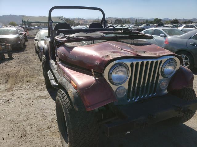 Photo 9 from auction – 1985 JEEP CJ7 with VIN 1JCCF87A6FT157174