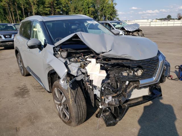 NISSAN ROGUE 2021 with VIN JN8AT3DC7MW104431 - Photo from auction