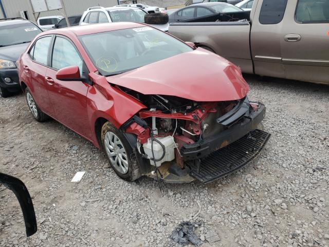 TOYOTA COROLLA L 2018 with VIN 5YFBURHE2JP851385 - Photo from auction