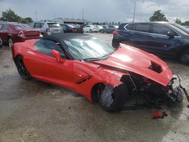 CHEVROLET CORVETTE S 2015 with VIN 1G1YA3D71F5109287 - Photo from auction