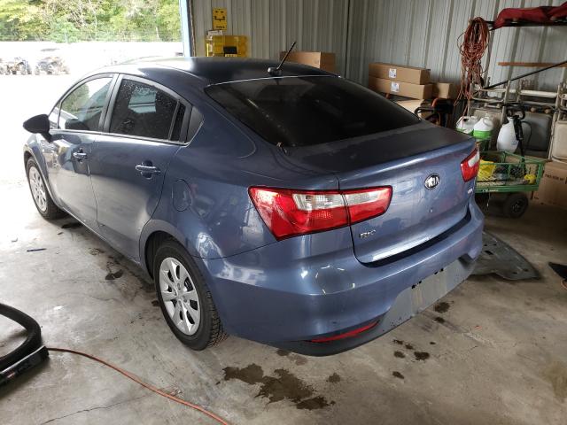 Photo 3 from auction – 2016 KIA RIO LX with VIN KNADM4A34G6662173