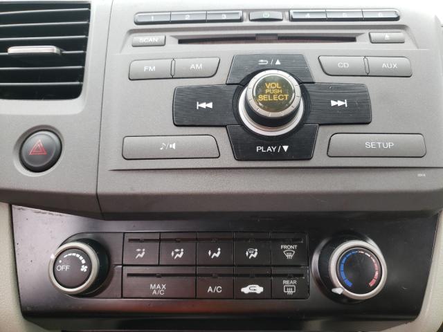 Photo 9 from auction – 2012 HONDA CIVIC LX with VIN 19XFB2F52CE028185
