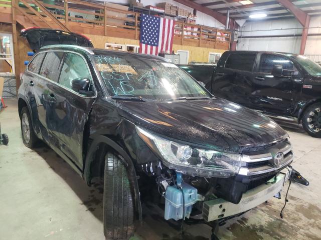 TOYOTA HIGHLANDER 2017 with VIN 5TDYZRFH3HS229484 - Photo from auction