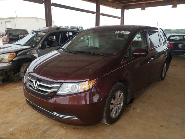Photo 2 from auction – 2014 HONDA ODYSSEY EX with VIN 5FNRL5H61EB127109