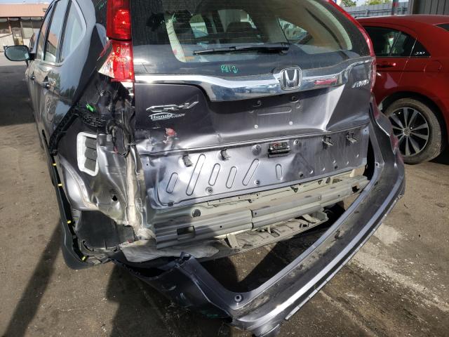 Photo 9 from auction – 2016 HONDA CR-V LX with VIN 5J6RM4H31GL133273