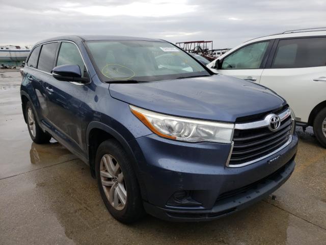 TOYOTA HIGHLANDER 2016 with VIN 5TDBKRFH2GS241067 - Photo from auction