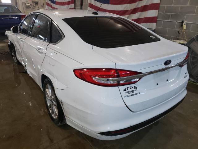 Photo 3 from auction – 2017 FORD FUSION SE with VIN 3FA6P0HD8HR126864