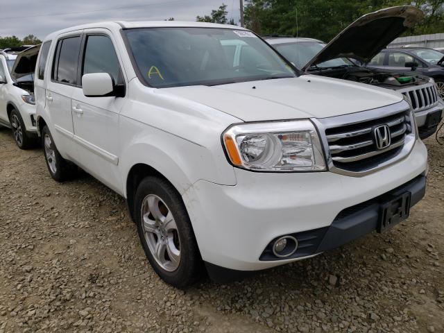 HONDA PILOT EXL 2014 with VIN 5FNYF4H59EB032088 - Photo from auction