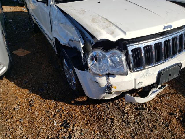 Photo 9 from auction – 2008 JEEP GRAND CHER with VIN 1J8HR58N68C231025