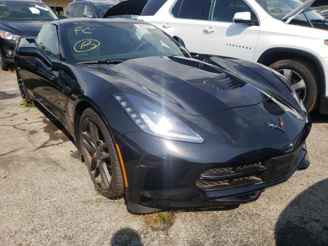 CHEVROLET CORVETTE S 2019 with VIN 1G1YB2D79K5124797 - Photo from auction