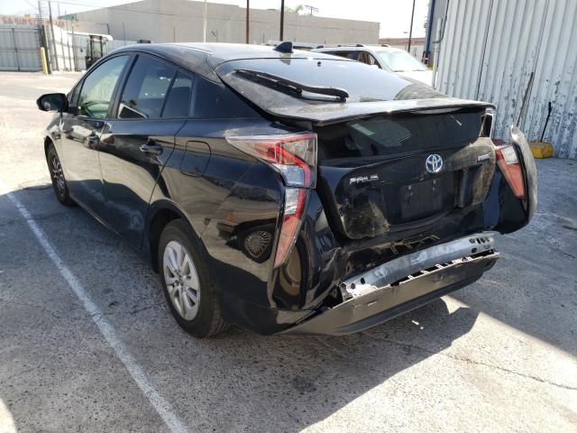 Photo 3 from auction – 2016 TOYOTA PRIUS with VIN JTDKBRFU3G3022908
